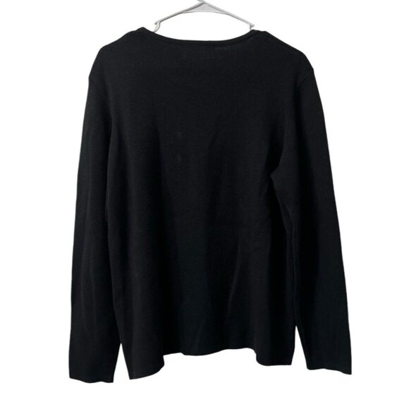 Designers Originals Studio Joy Women Sweater Dog Christmas Size XL Holiday - Picture 2 of 10